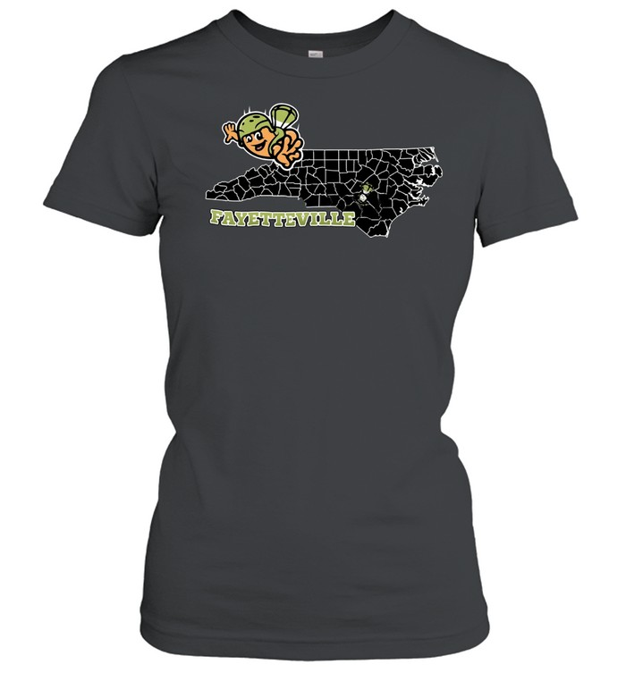 Fayetteville woodpeckers goz frijoles saltarines town takeover Women T-Shirt