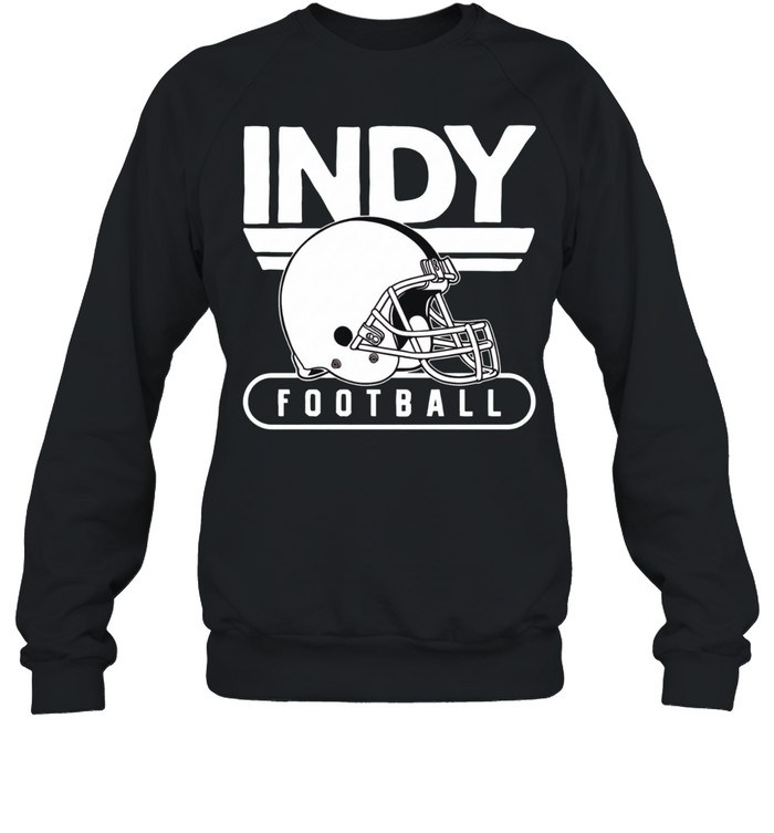 Indy football 25 helmet Sweatshirt