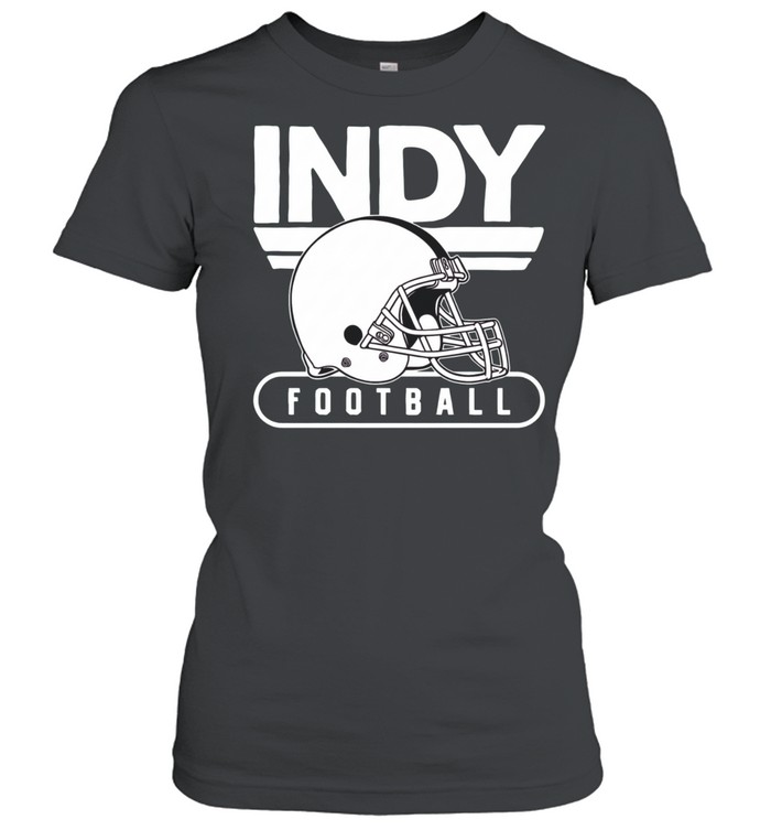Indy football 25 helmet Women T-Shirt