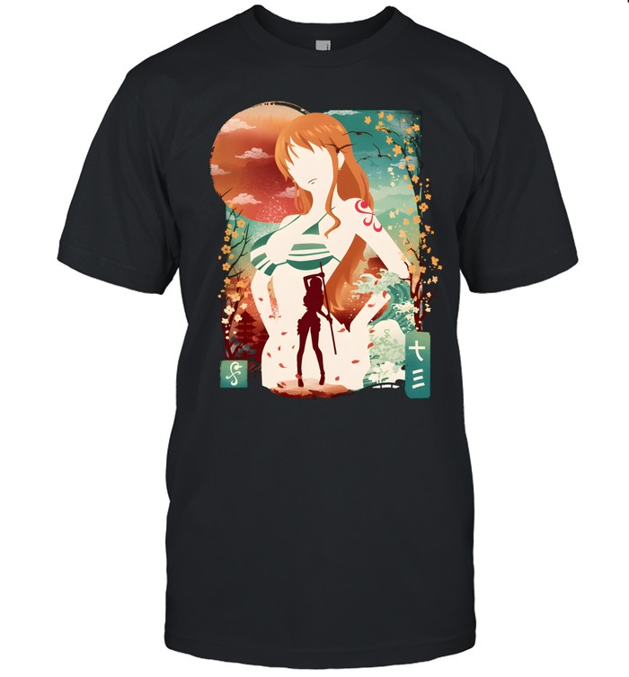 Japanese Sun & Great Wave Graphic Unisex T-Shirt