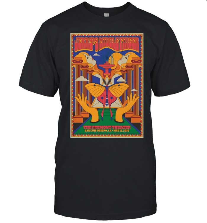 Jerry’s Middle Finger May 15 2026 At The Fremont Theater Show Unisex T-Shirt