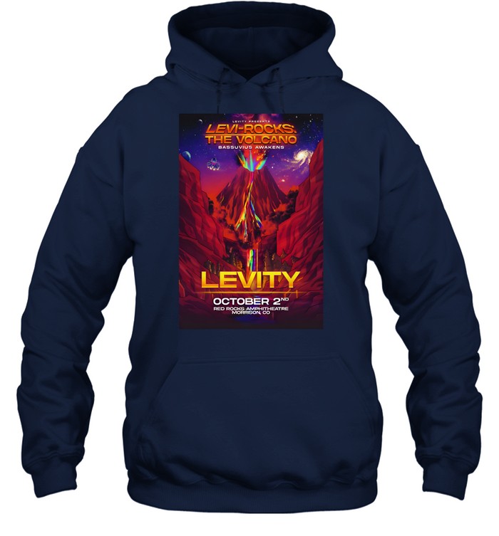 Levity Red Rocks Amphitheatre In Morrison CO Hoodie