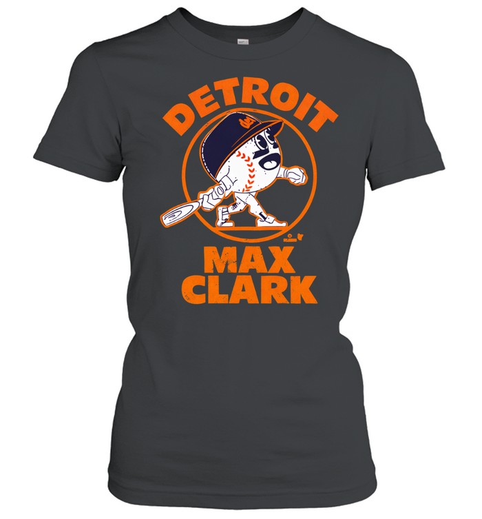 Max Clark Detroit Tigers Buddies Women T-Shirt