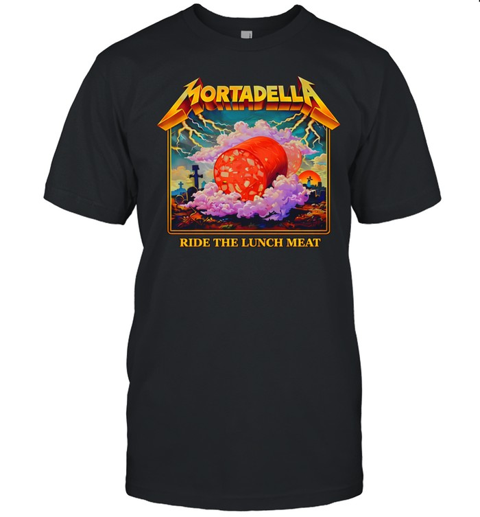 Mortadella ride the lunch meat Italian food Unisex T-Shirt