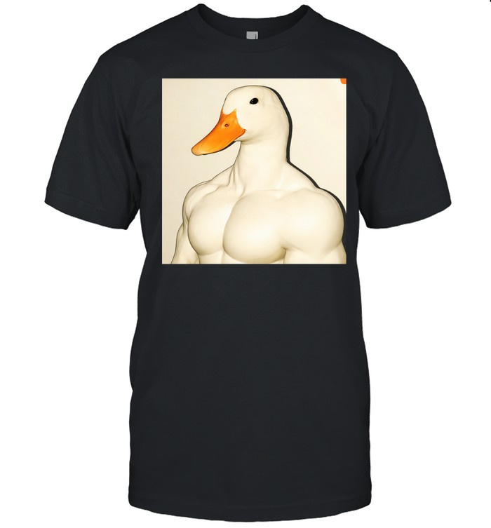 Muscle Goose Meme Unisex T-Shirt