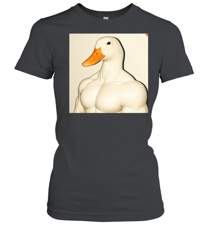 Muscle Goose Meme Women T-Shirt