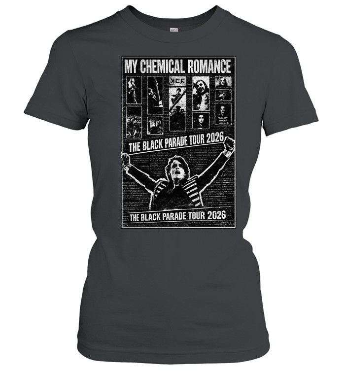 My Chemical Romance The Black Parade Tour 2026 Women T-Shirt