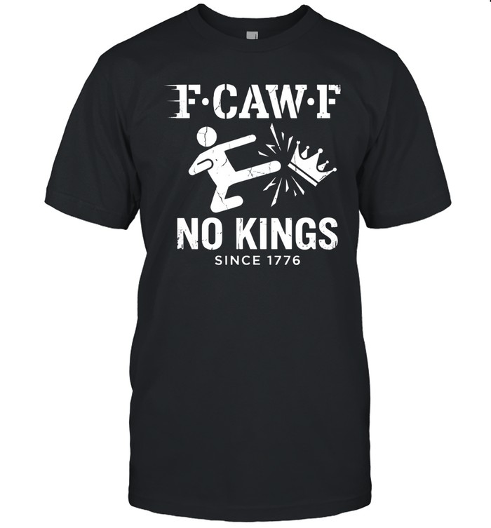 No-Kings Since 1776 Anti Trump Unisex T-Shirt