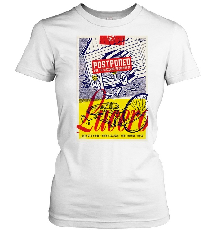 Postponed Lucero First Avenue in Minneapolis MN Women T-Shirt