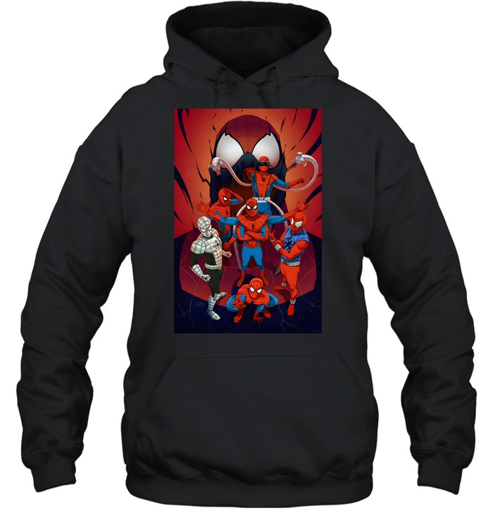 Scarlet Spider and Spider Armor Mark I Hoodie
