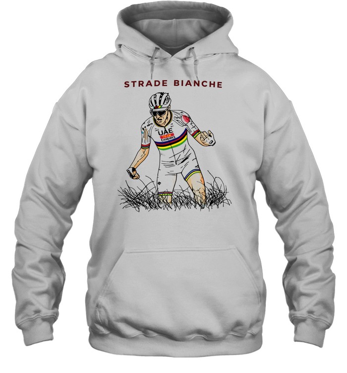 Tadej Pogačar strade bianche Hoodie
