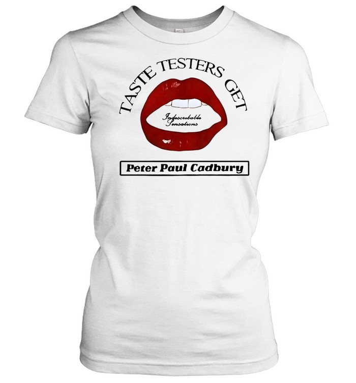 Taste Testers Get Indescribable Sensations Peter Paul Cadbury Women T-Shirt