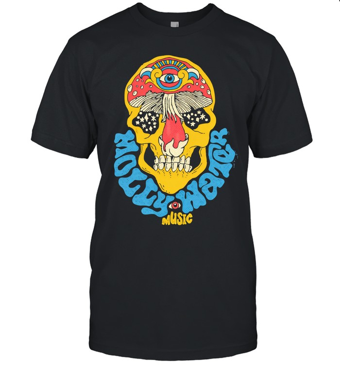 The Dangerous Summer Molly Water Music Skull Unisex T-Shirt