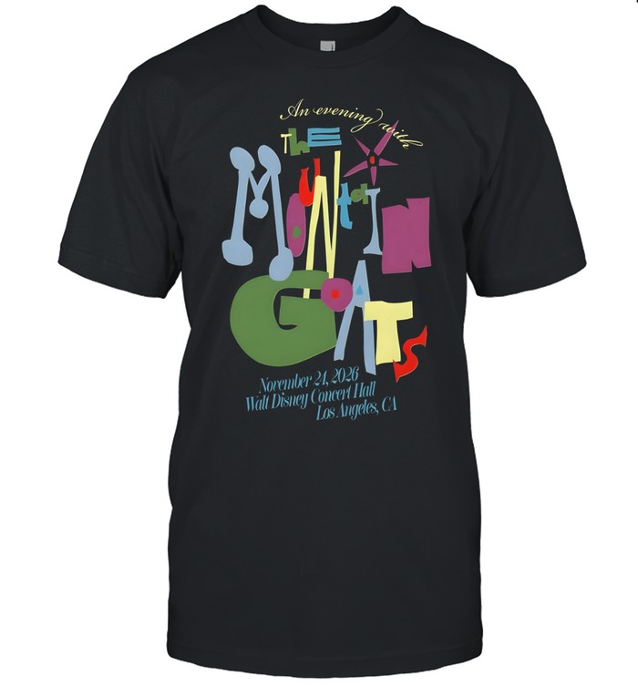 The Mountain Goats 2026 Los Angeles CA Tee Unisex T-Shirt
