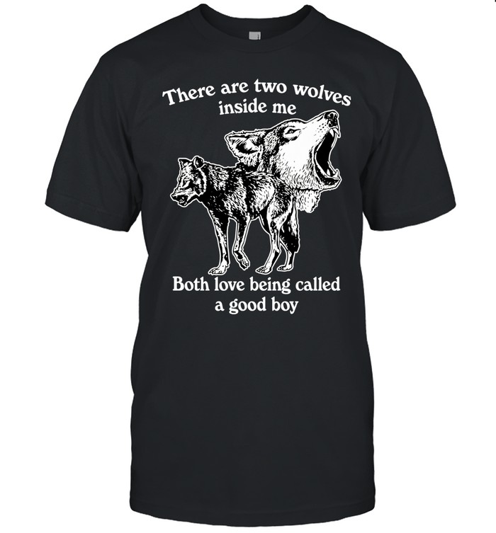There are two wolves inside me Unisex T-Shirt