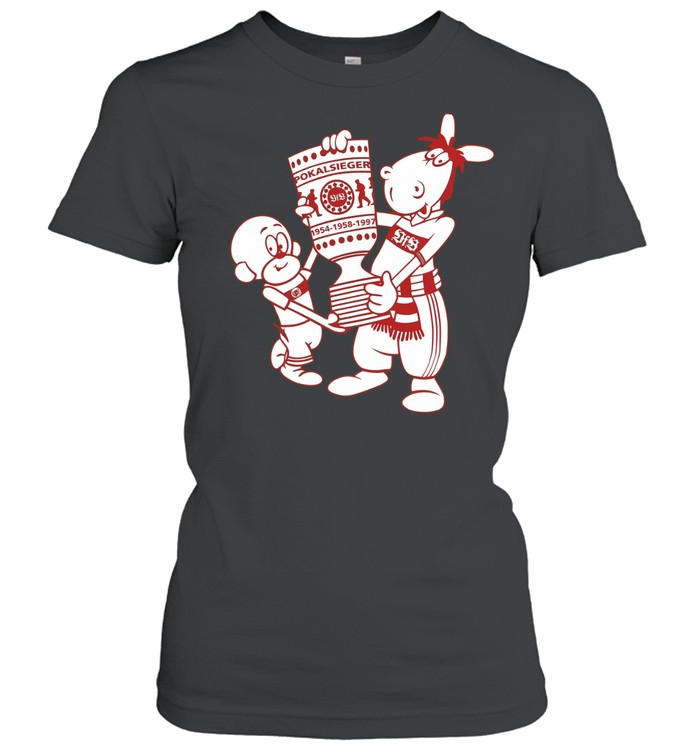 Vfb Pokal Final Affle Und Pferdle Women T-Shirt