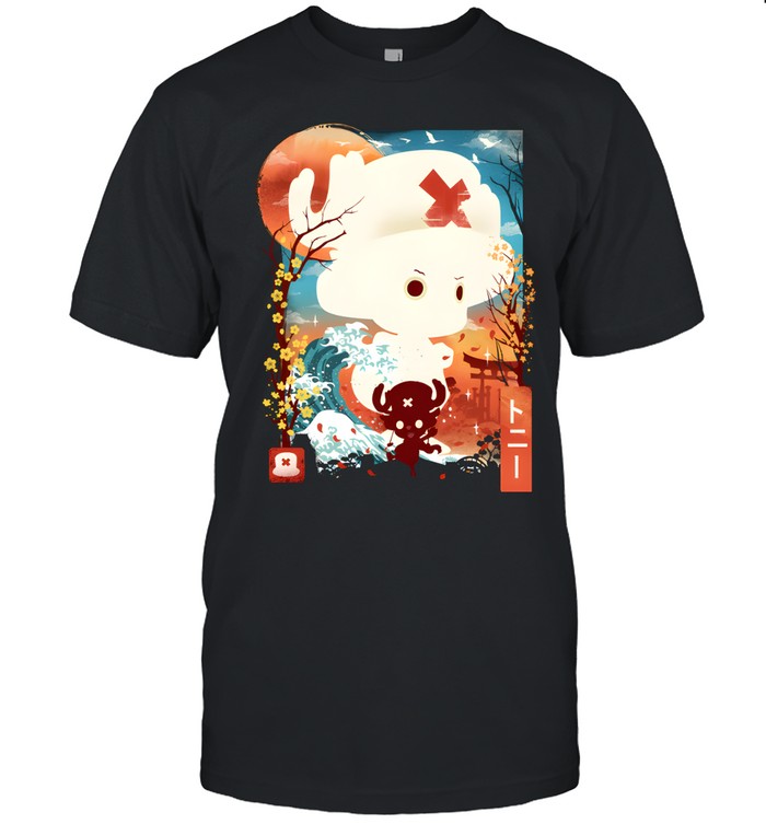 Vintage Japanese Landscape Fan Unisex T-Shirt