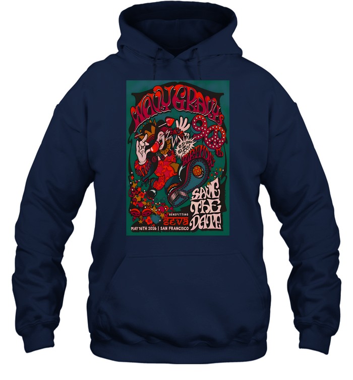 Wavy Gravy's 90th Birthday San Francisco CA Hoodie