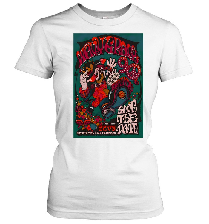 Wavy Gravy's 90th Birthday San Francisco CA Women T-Shirt