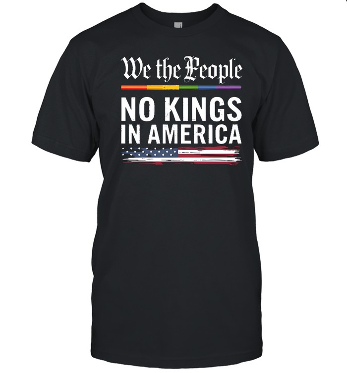 We The People No Kings in America Unisex T-Shirt