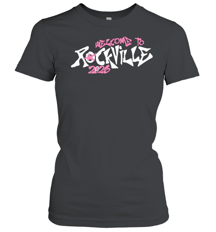 Welcome To Rockville Pink Star Women T-Shirt