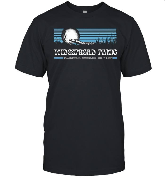 Widespread Panic St Augustine Florida 2026 Unisex T-Shirt
