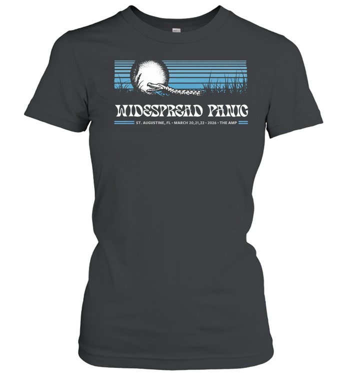 Widespread Panic St Augustine Florida 2026 Women T-Shirt