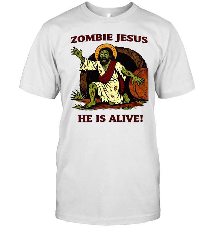 Zombie Jesus Is Alive Meme Unisex T-Shirt