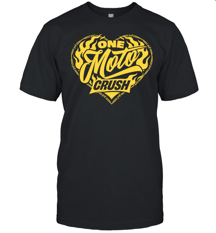 One motor crush heart graphic Unisex T-Shirt