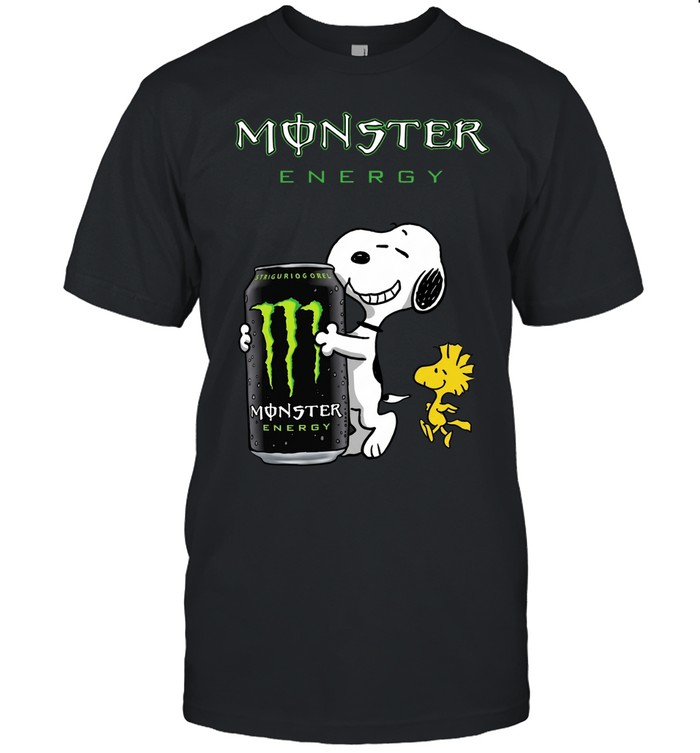 Funny Cartoon Dog Energy Drink Graphic T-Shirt Unisex T-Shirt
