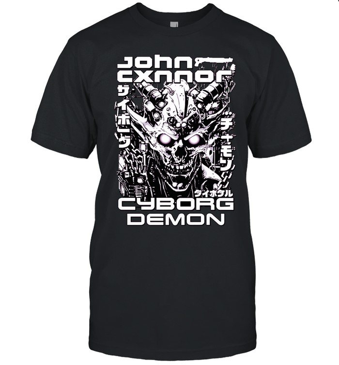 Gravitated John Cxnnor Cyborg Demon Unisex T-Shirt
