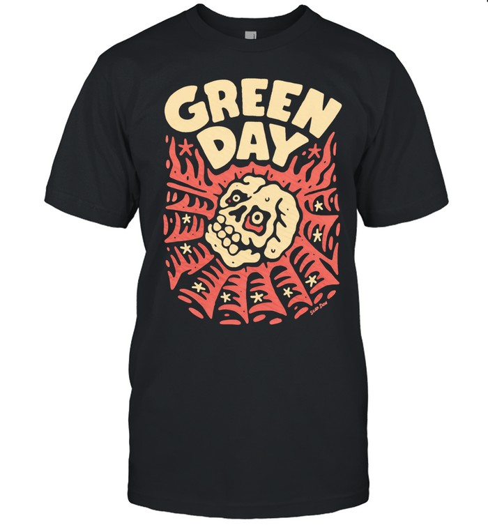 Green Day Skull Spider Unisex T-Shirt