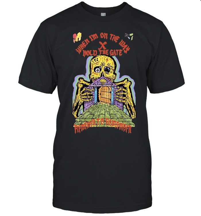 Kanye West wearing when I’m on the way hold the gate Unisex T-Shirt