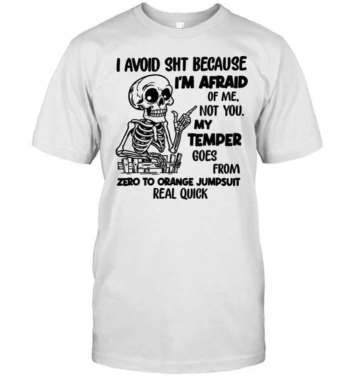 My Temper Goes From Zero To Orange Jumpsuit Unisex T-Shirt