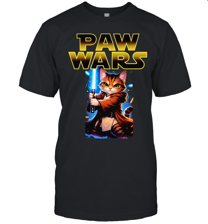 Paw Wars Cat Unisex T-Shirt