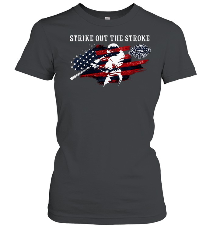 Biloxi Shuckers Twofer Tuesday Strike Out The Stroke 2026 Women T-Shirt