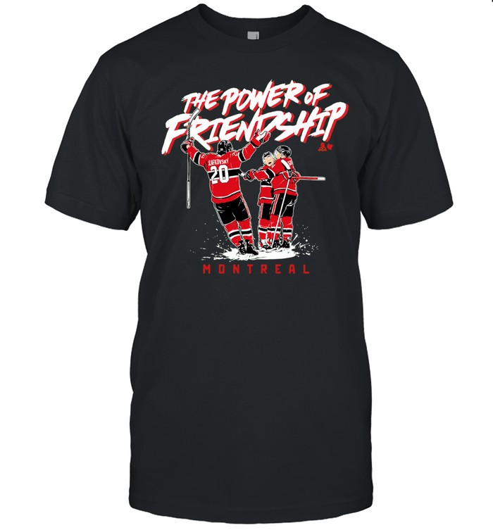 Cole Caufield, Nick Suzuki, & Juraj Slafkovsky The Power Of Friendship Unisex T-Shirt