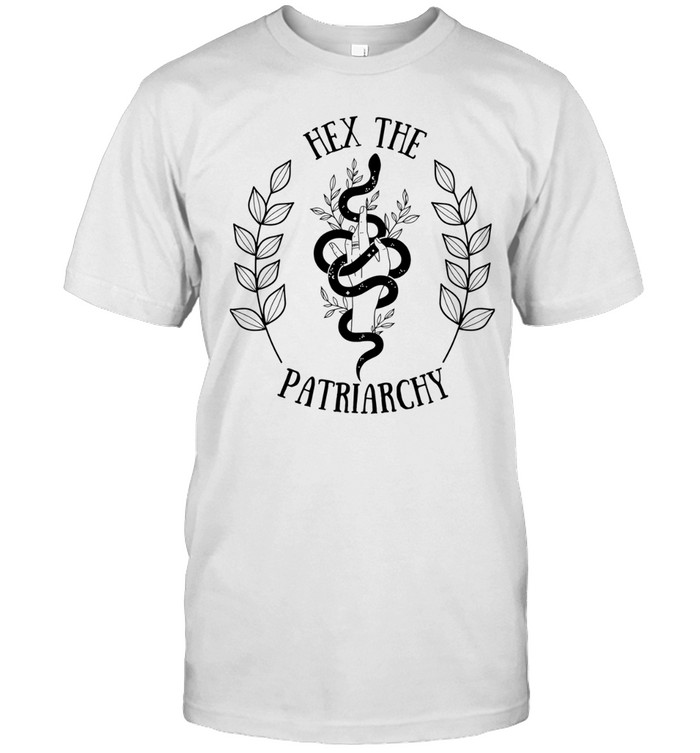 Hex the patriarchy snake hand Unisex T-Shirt