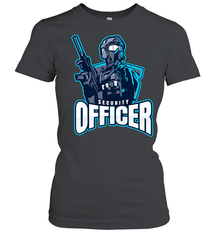 Invincible Brave Security Officer Women T-Shirt