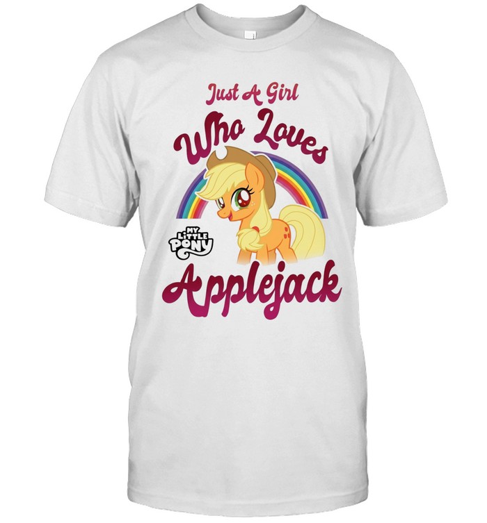Little Pony just a girl who loves Applejack Unisex T-Shirt