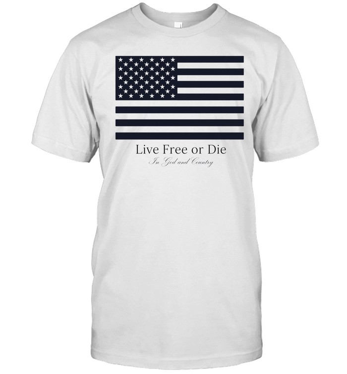 Live free or die American flag Unisex T-Shirt