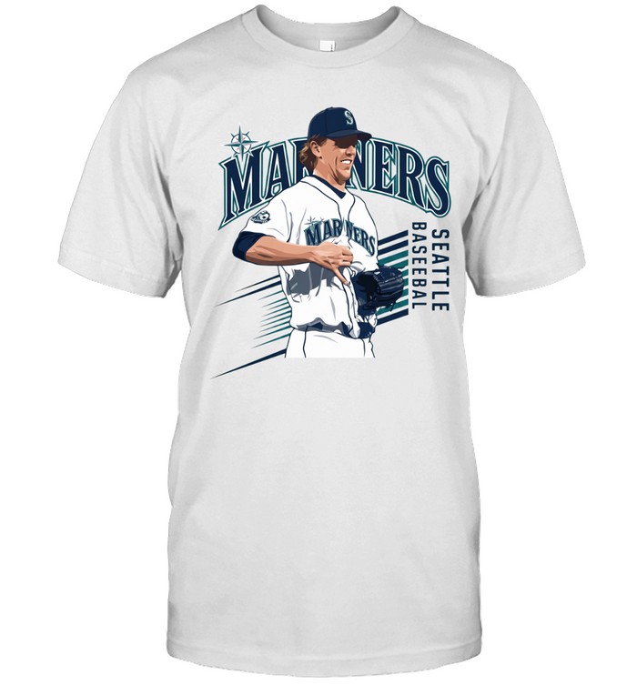 Logan Gilbert Mariners Baseball Pitcher Catches Ball Unisex T-Shirt