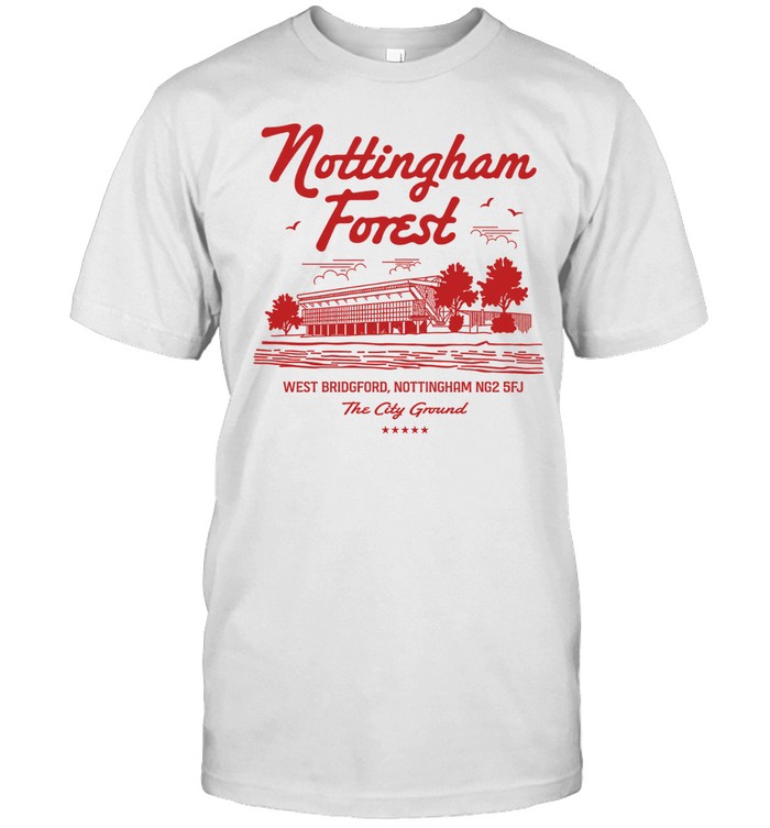 Nottingham Forest Art Of Nffc White Motel Unisex T-Shirt