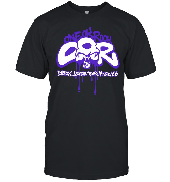 OOR Detox Japan Tour Final 2026 Skull Art Unisex T-Shirt