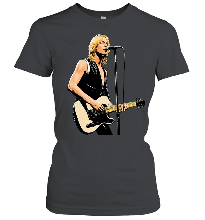 PF The Today Show John Varvatos Tom Petty Guitar Women T-Shirt
