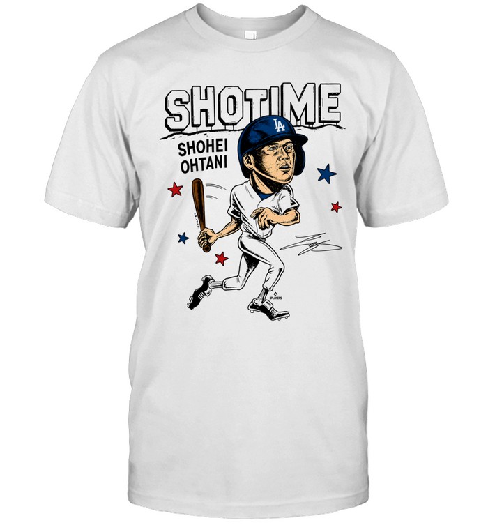 Shohei Ohtani Los Angeles Dodgers Shotime caricature Unisex T-Shirt