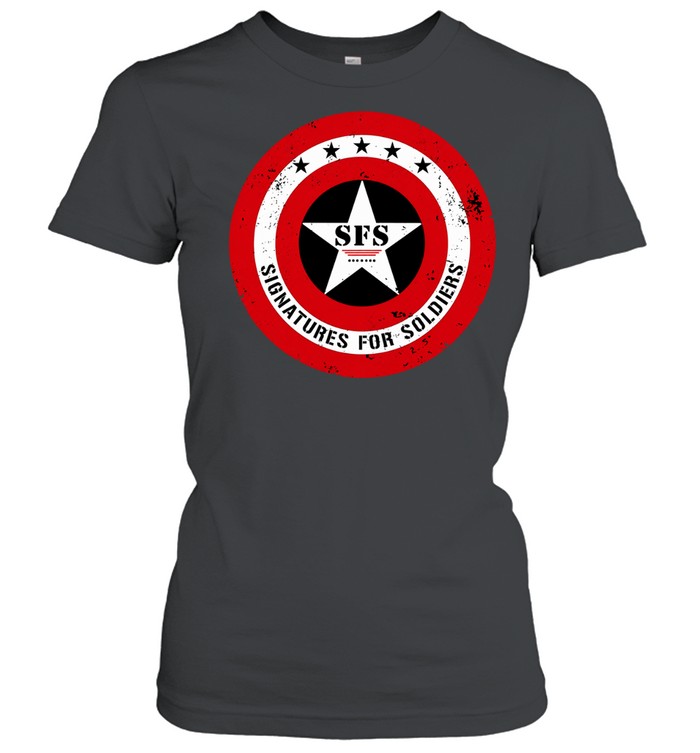 Signatures For Soldiers star shield SFS Women T-Shirt