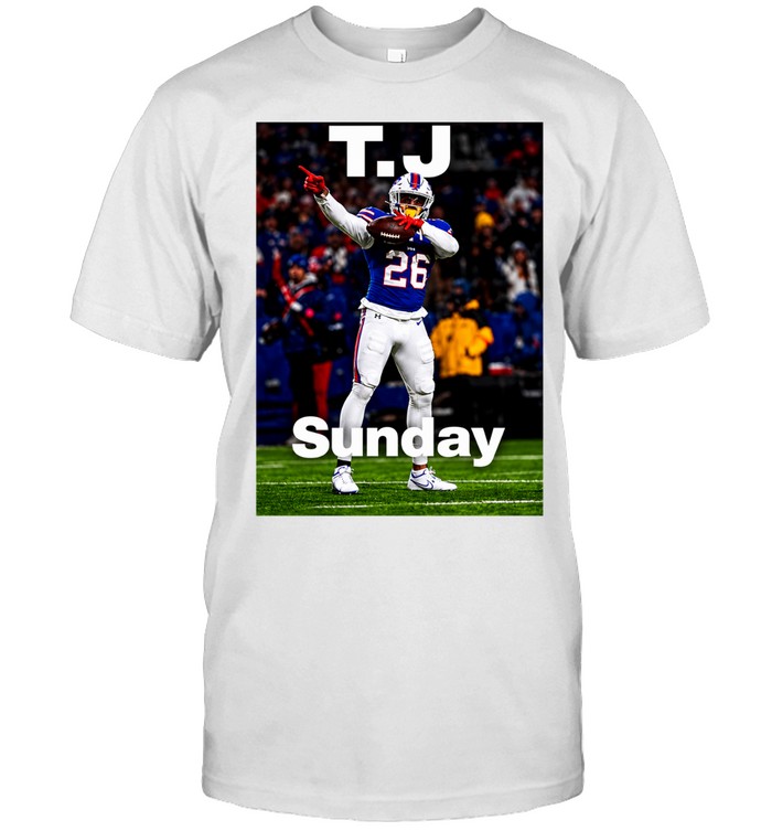 Ty Johnson Buffalo Bills Sunday Unisex T-Shirt