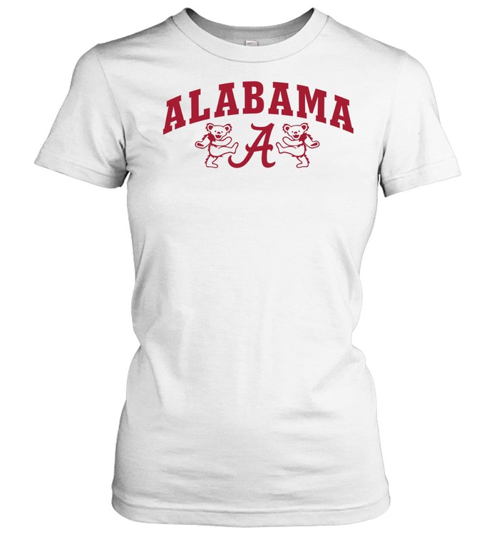 University of Alabama x Grateful Dead PE Bears 2026 Women T-Shirt