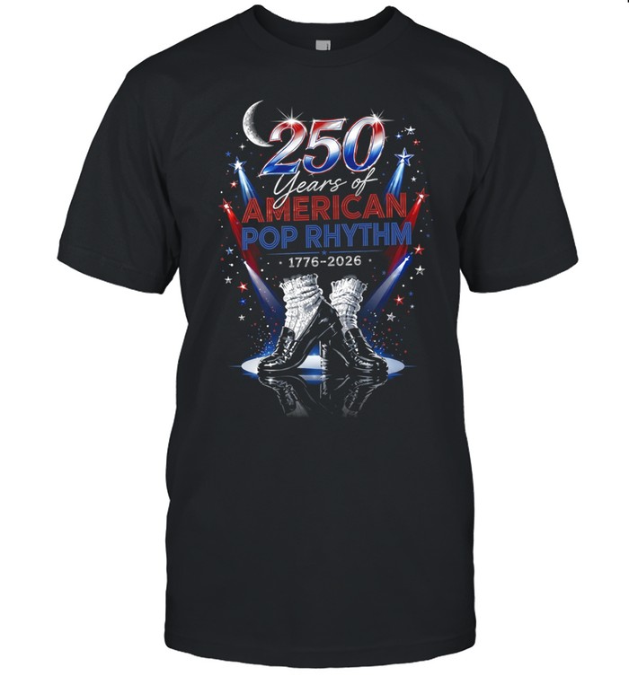 250 years of american pop rhythm moonwalk through freedom Unisex T-Shirt